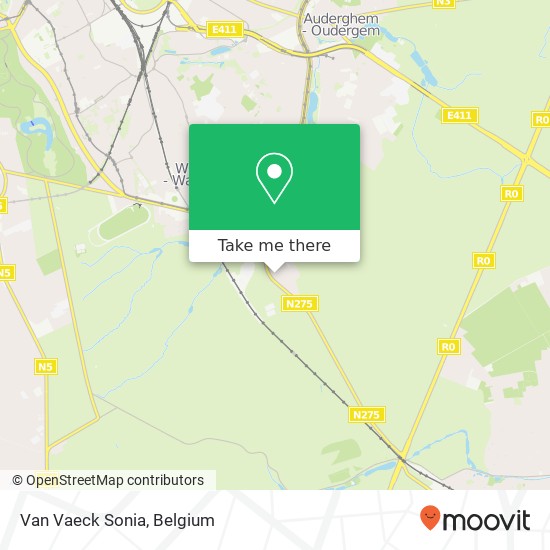 Van Vaeck Sonia map