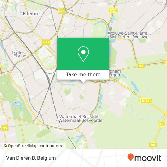 Van Dieren D map