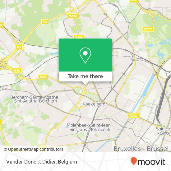 Vander Donckt Didier map