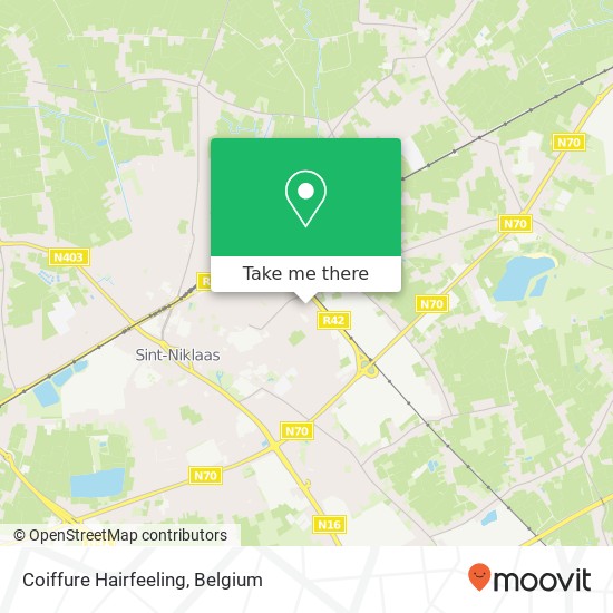 Coiffure Hairfeeling map