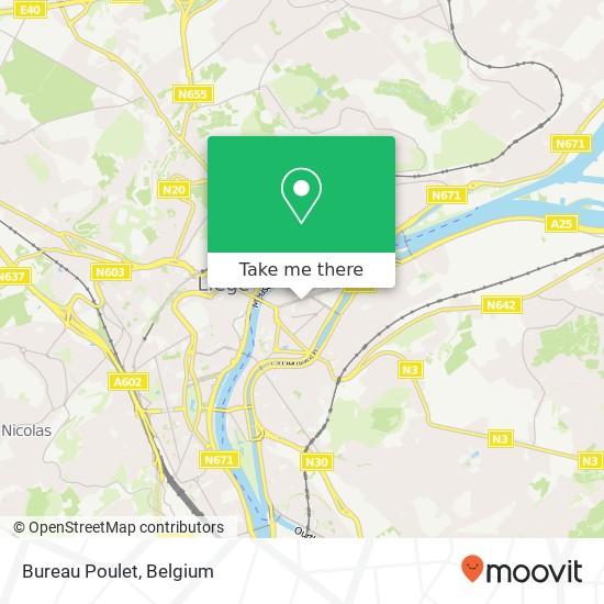 Bureau Poulet map