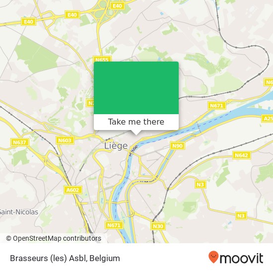 Brasseurs (les) Asbl map