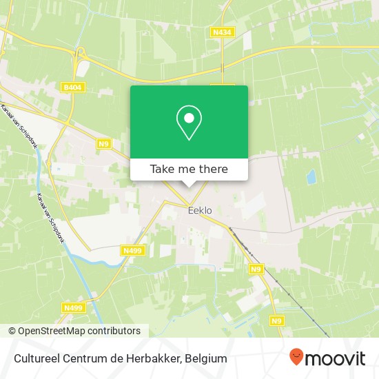 Cultureel Centrum de Herbakker plan