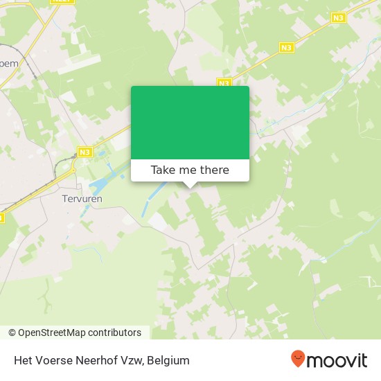 Het Voerse Neerhof Vzw plan