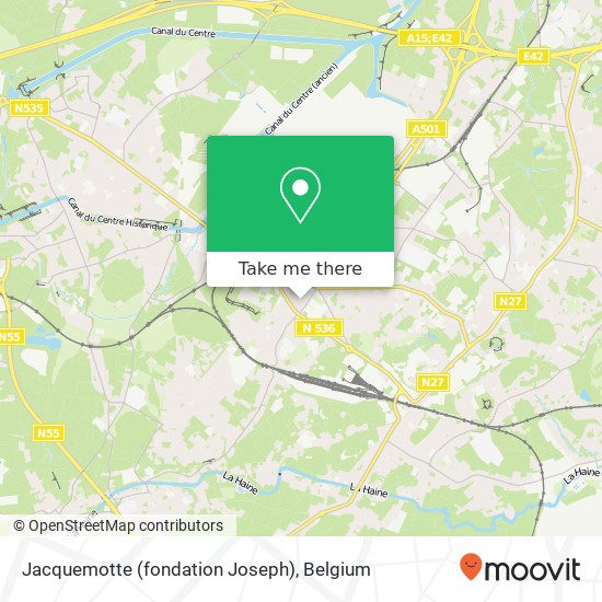 Jacquemotte (fondation Joseph) map