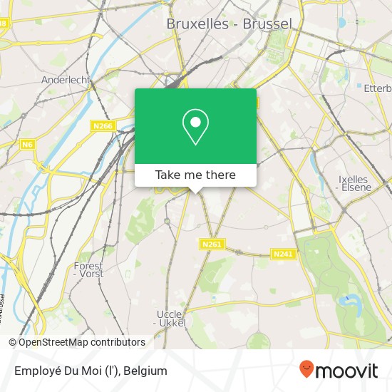 Employé Du Moi (l') map