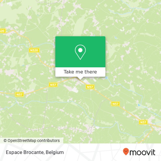 Espace Brocante map