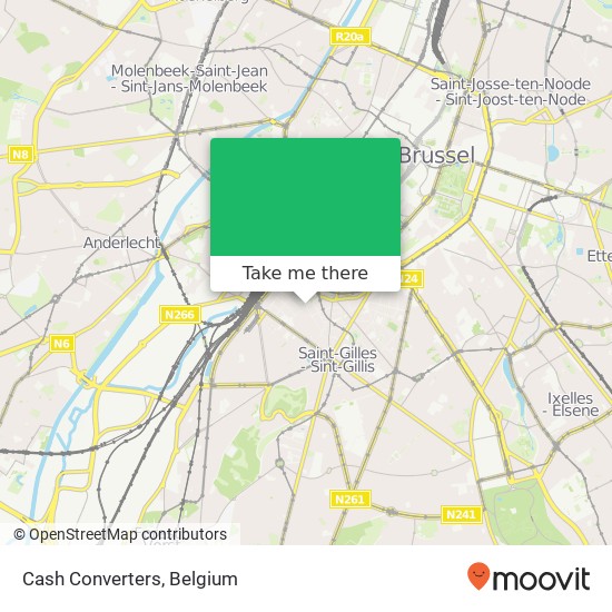 Cash Converters map