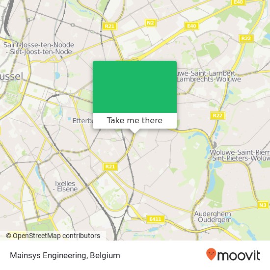 Mainsys Engineering map