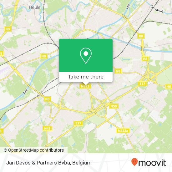 Jan Devos & Partners Bvba map