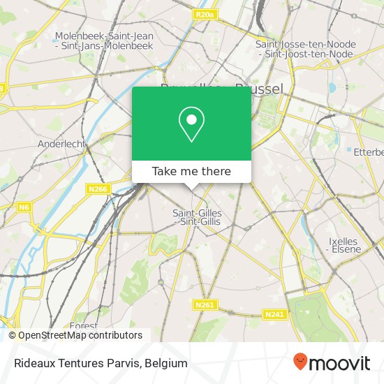 Rideaux Tentures Parvis map