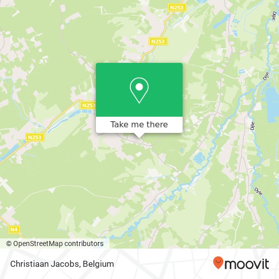 Christiaan Jacobs map