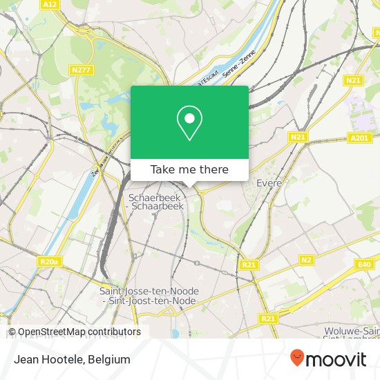 Jean Hootele map