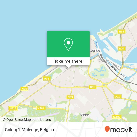 Galerij ´t Molentje map