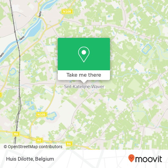 Huis Dilotte map