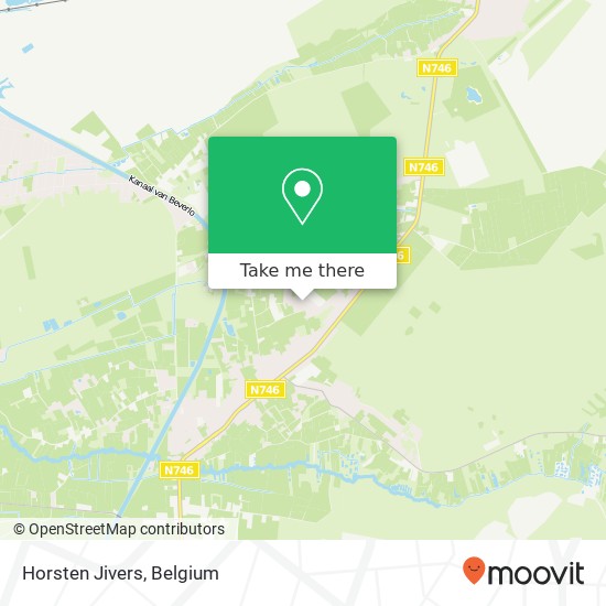 Horsten Jivers map