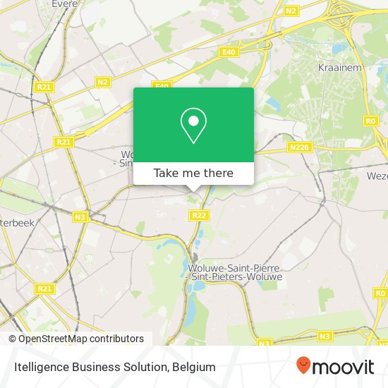 Itelligence Business Solution map