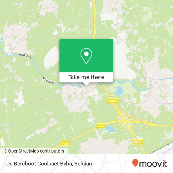 De Bereboot Coolsaet Bvba map