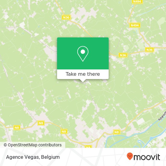 Agence Vegas map