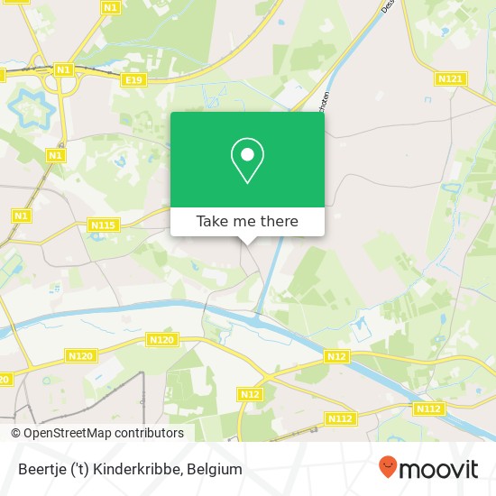 Beertje ('t) Kinderkribbe map