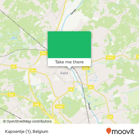 Kapoentje ('t) map