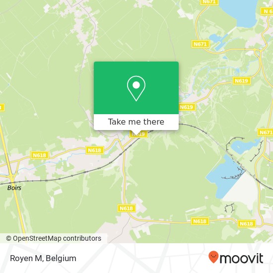 Royen M map