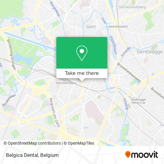 Belgica Dental map