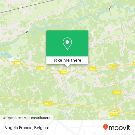 Vogels Francis map