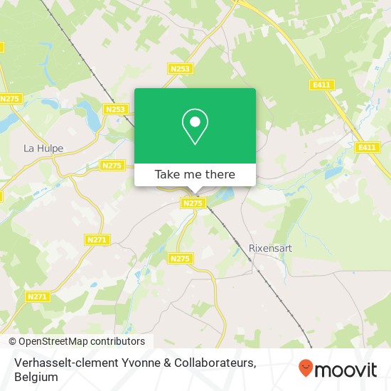 Verhasselt-clement Yvonne & Collaborateurs map