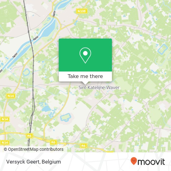 Versyck Geert map