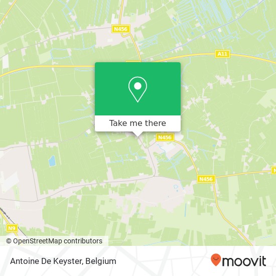 Antoine De Keyster map