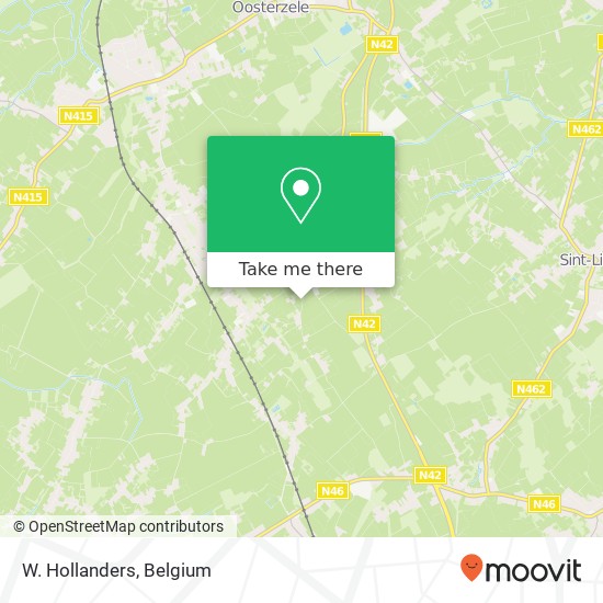 W. Hollanders map