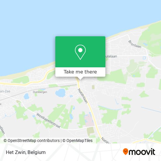 Het Zwin map