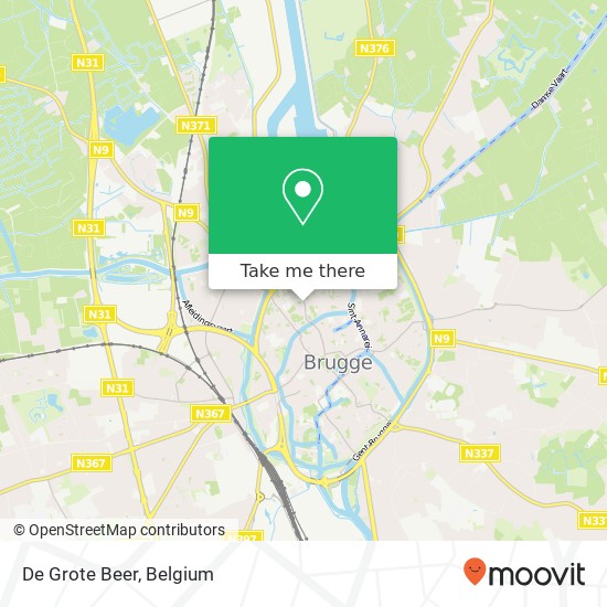 De Grote Beer map