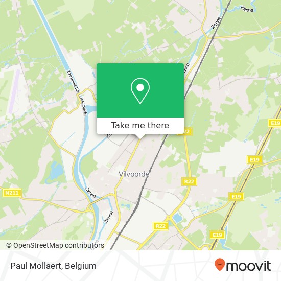 Paul Mollaert map