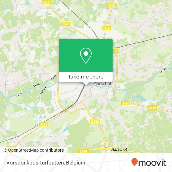 Vorsdonkbos-turfputten map