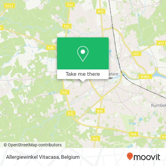 Allergiewinkel Vitacasa map