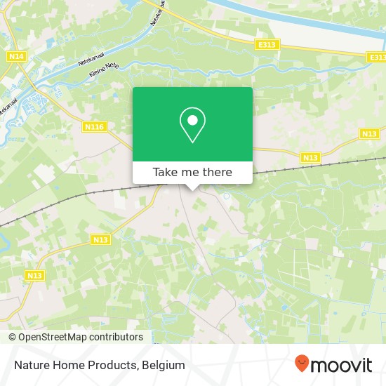 Nature Home Products map