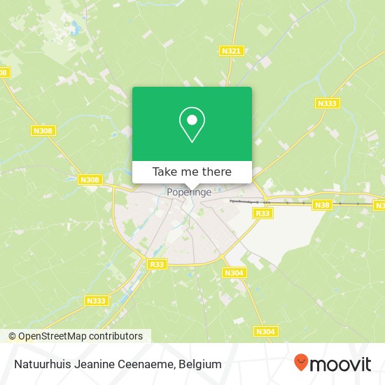 Natuurhuis Jeanine Ceenaeme map