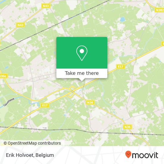 Erik Holvoet map