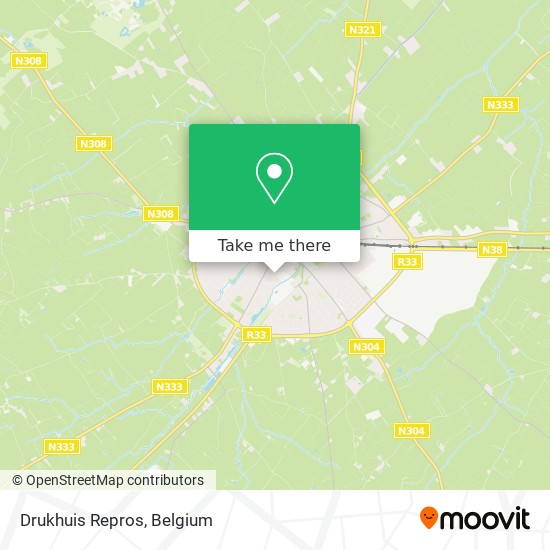 Drukhuis Repros map