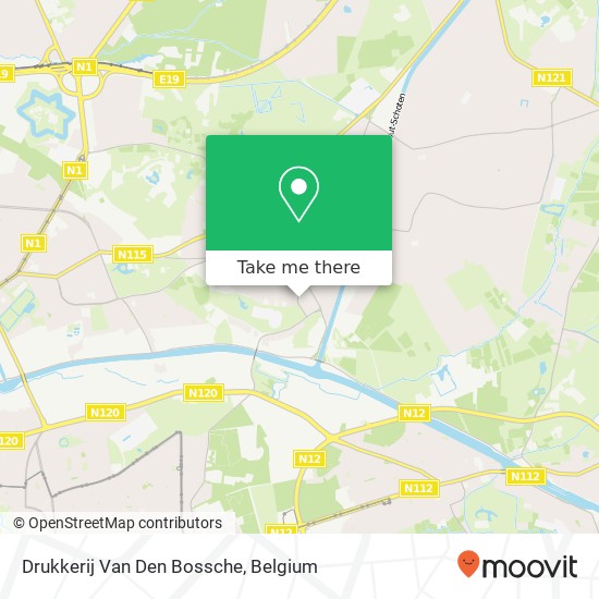 Drukkerij Van Den Bossche plan