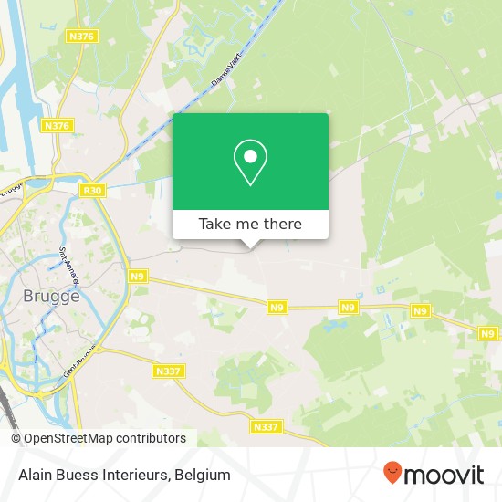 Alain Buess Interieurs map