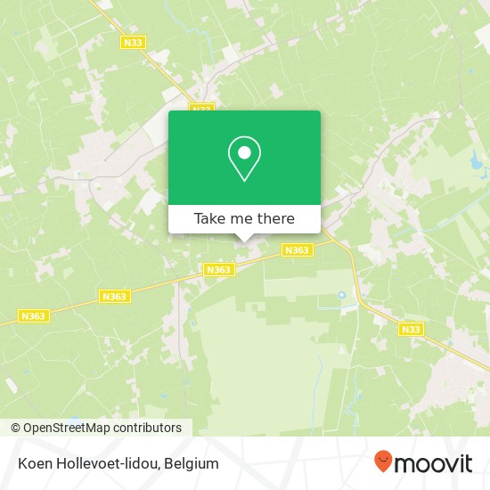 Koen Hollevoet-lidou map
