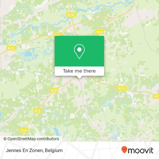 Jennes En Zonen map