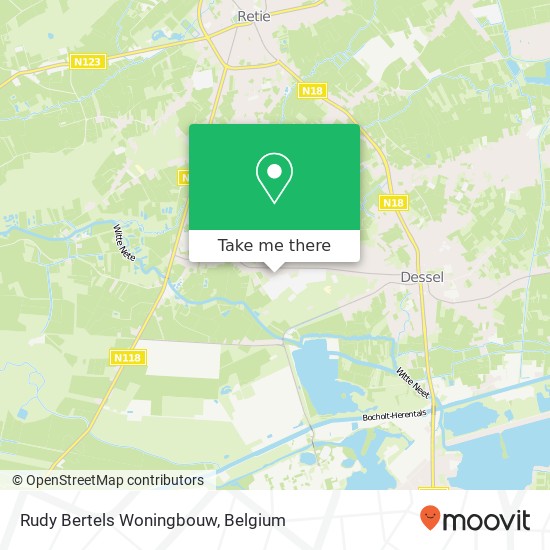 Rudy Bertels Woningbouw map