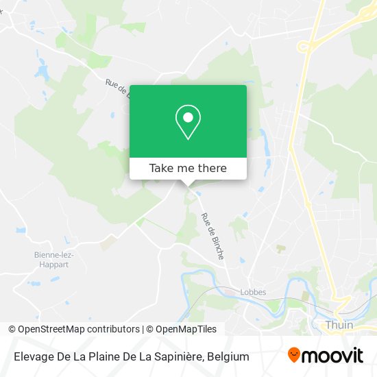 Elevage De La Plaine De La Sapinière plan