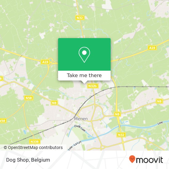 Dog Shop map