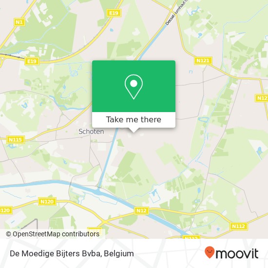 De Moedige Bijters Bvba map