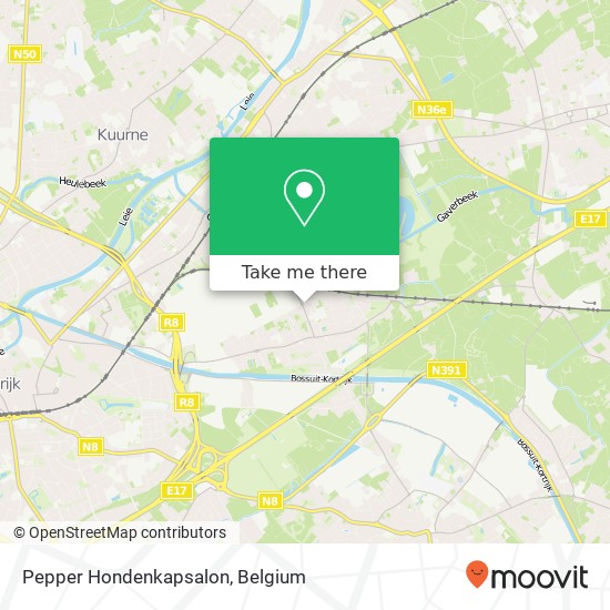 Pepper Hondenkapsalon plan